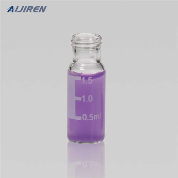 12*32 chromatography crimp seal vial silver aluminum